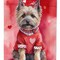 Edge Collections - 11.25" X 15.50" - Multicolor - Cairn Terrier My Valentine Decorative - 1 Piece